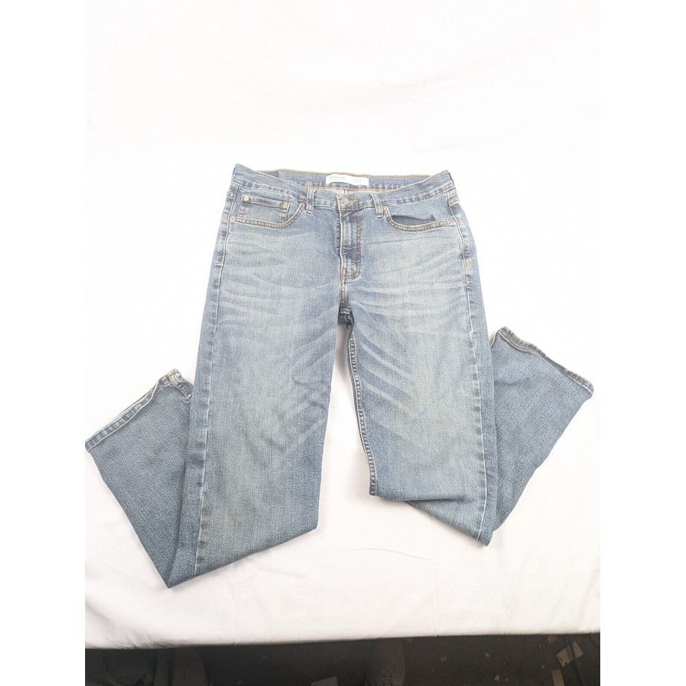 Levi Strauss & Co Signature 551 Straight Jeans Mens Size‎ 34x32 Blue Denim